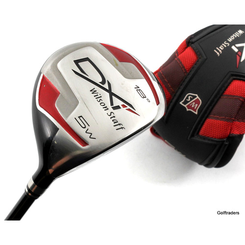 Wilson Staff DXi 5 Fairway Wood 18º Graphite Stiff Flex Cover L230