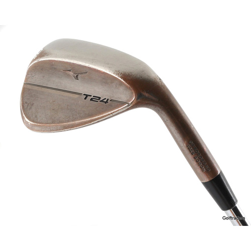 Mizuno T24 Copper Forged Gap Wedge 50.08S Steel Stiff Flex New Grip L2442