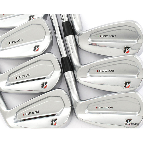 Bridgestone Tour B 201CB Forged Irons 4-PW Steel Regular Flex New Grips L2456