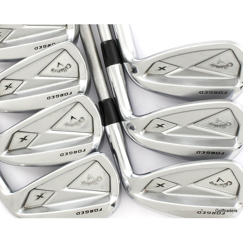 Callaway X Forged Irons 4-PW Steel Stiff Flex L2459