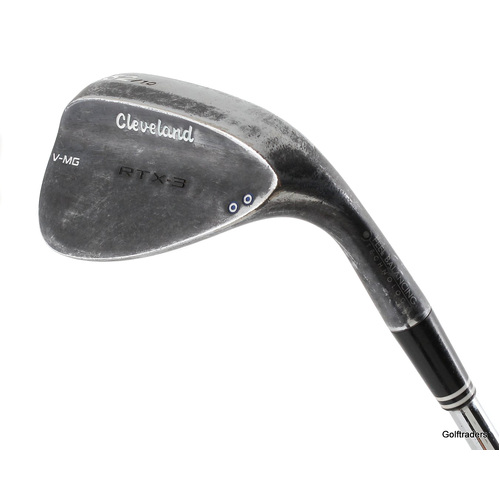 Cleveland RTX-3 Black Satin Gap Wedge 52.10 Steel Wedge Flex New Grip L247