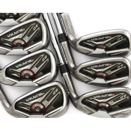 Taylormade Burner 2.0 Irons 5-PW, GW Steel Regular Flex +0.5" Longer L2476