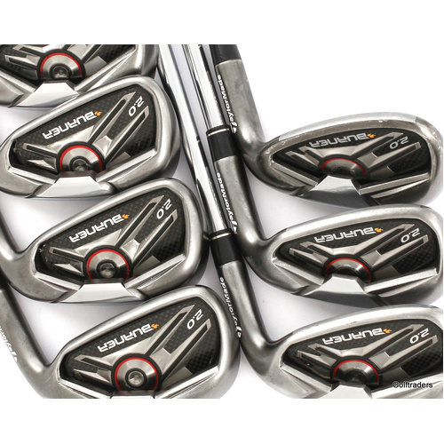 Taylormade Burner 2.0 Irons 5-PW, SW Steel Regular Flex +0.5" Longer L2477