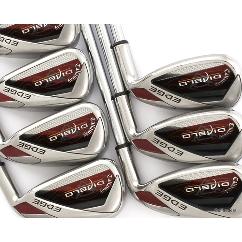 Callaway Diablo Edge Irons 4-PW Steel Stiff Flex L2507