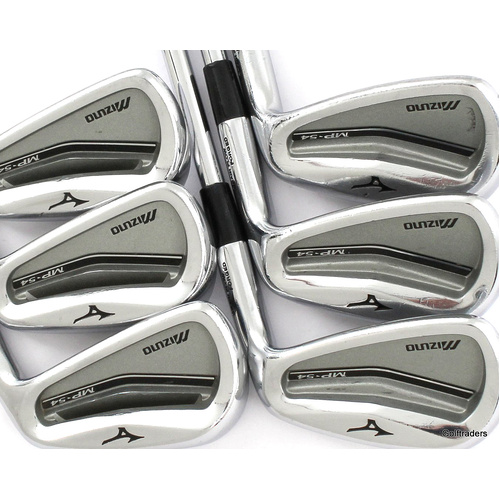 Mizuno MP54 Forged Irons 5-PW Steel Stiff Flex New Grips L2550