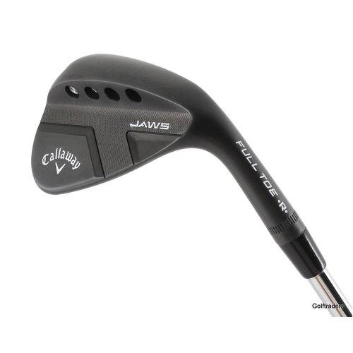 Callaway Jaws Full Toe Black Sand Wedge 54.12 Steel Stiff Flex L304