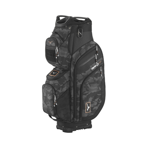 Mizuno 2024 BR-D4 Cart Bag - Black Camo / Copper - L321