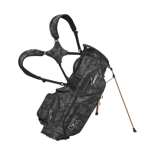 Mizuno 2024 BR-DX Stand Bag - Black Camo / Copper - L326