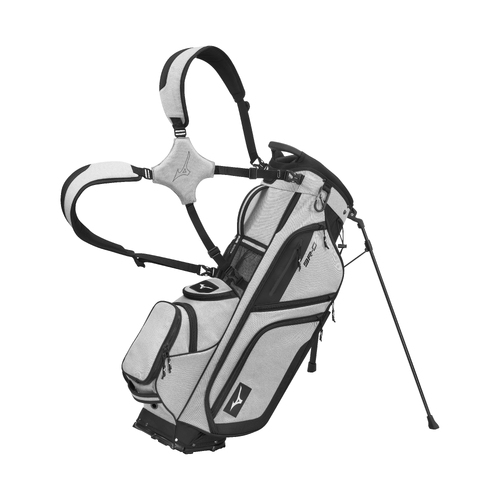 Mizuno 2024 BR-DX Stand Bag - Heathered Grey - L327