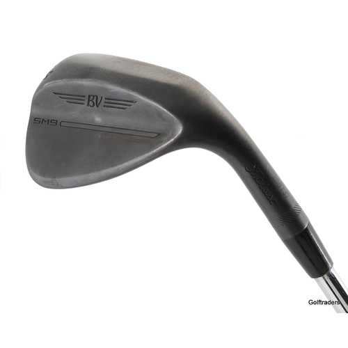 Titleist Vokey SM9 Jet Black Sand Wedge 54º-12D Steel Wedge Flex  L409