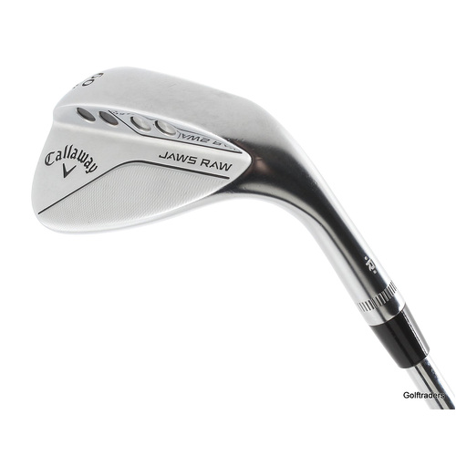 Callaway Jaws Raw Chrome Lob Wedge 60.12W Steel Wedge Flex New Grip L425