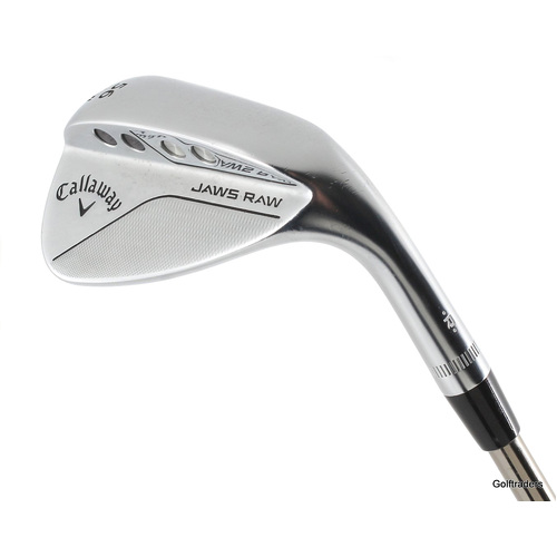 Callaway Jaws Raw Chrome Sand Wedge 56.12W Graphite Ladies Flex New Grip L427