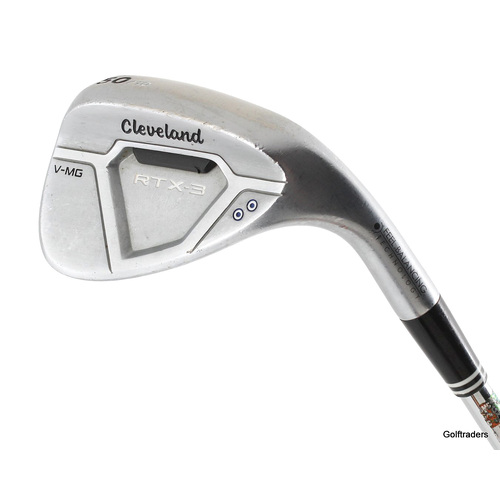 Cleveland RTX-3 Satin Gap Wedge 50.10 Steel Wedge Flex New Grip L492