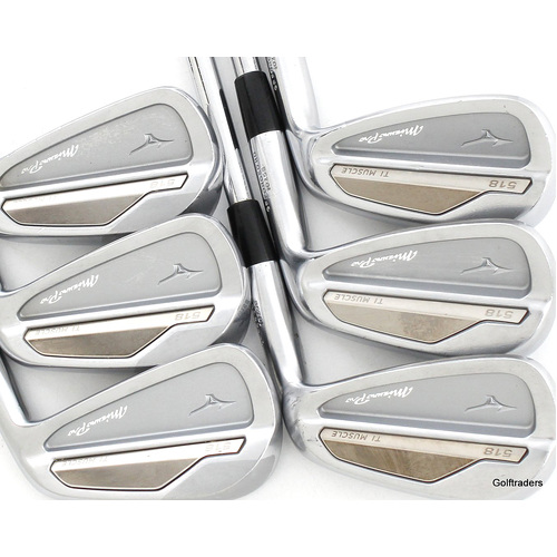 Mizuno Pro 518 Forged Irons 5-PW Steel Regular Flex New Grips L531