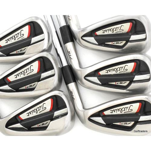 Titleist AP1 714 Irons 5-PW Steel Stiff Flex L539