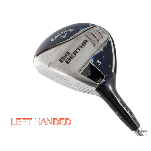 Callaway Big Bertha 3 Fairway Wood 15º Graphite Regular Flex Left Handed L576