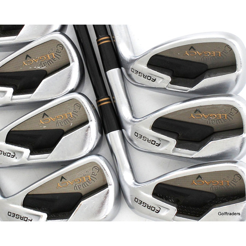 Callaway Forged Legacy Irons 5-PW, GW Graphite Regular Flex L597