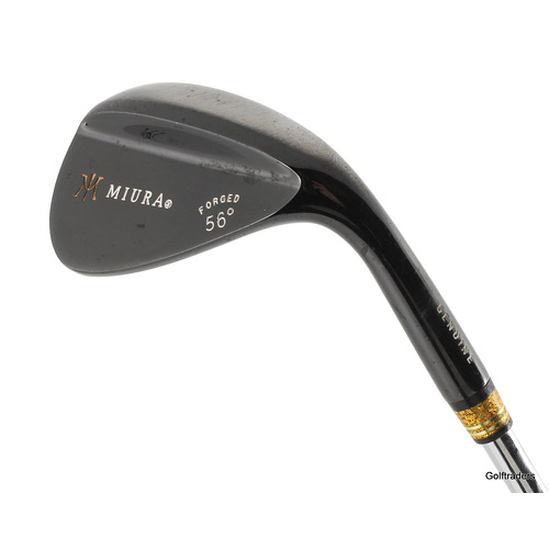 Miura Forged Black Chrome Sand Wedge 56º Steel Wedge Flex L607