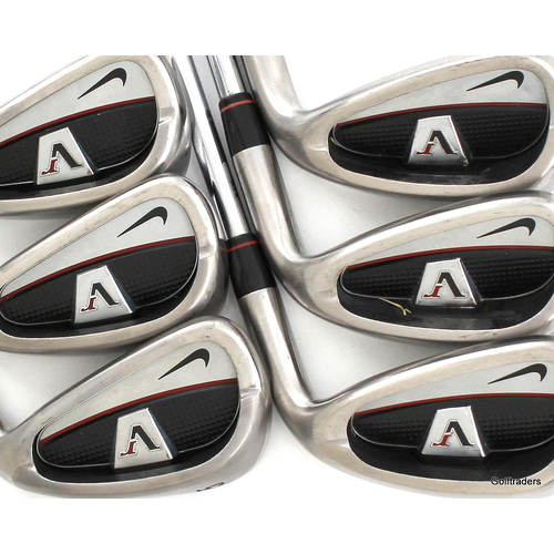 Nike VR V10 Irons 5-PW Steel Stiff Flex New Grips L644