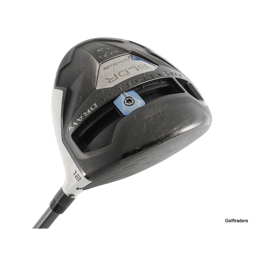 Taylormade SLDR White Driver 12º Graphite Stiff Flex New Grip L793