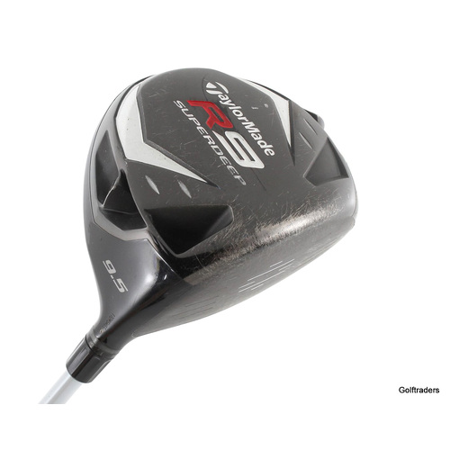 Taylormade R9 Superdeep BBLB Driver 9.5º Graphite Stiff Flex New Grip L858