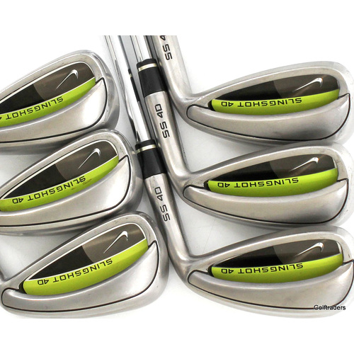 Nike Slingshot 40 SS Irons 5-PW Steel Stiff Flex L93