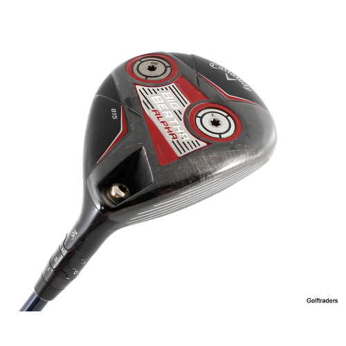 Callaway Big Bertha Alpha 815 3 Wood 16º Graphite Regular Flex New Grip L943