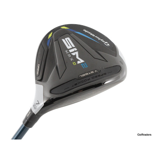 Taylormade Sim 2 Max D 7 Fairway Wood 22º Graphite Regular Flex L969