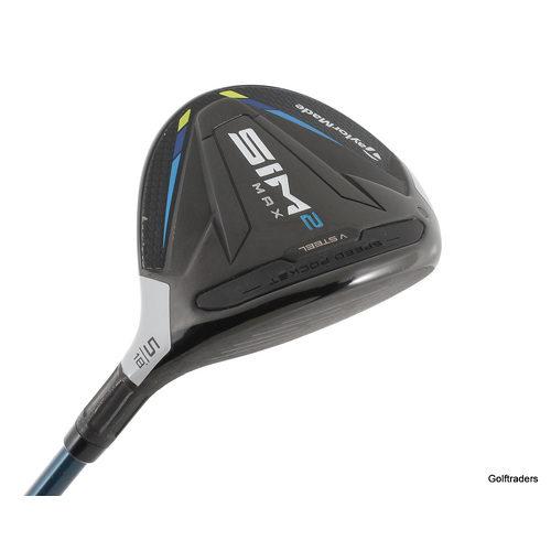 Taylormade Sim 2 Max 5 Fairway Wood 18º Graphite Regular Flex L982