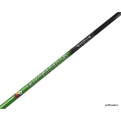 HZRDUS SMOKE RDX GREEN WOOD SHAFT 61 GRAM STIFF + ADAPTER & GRIP NEW SH5769