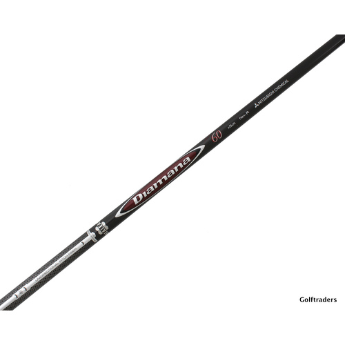 DIAMANA M+ 60 X5CT LTD WOOD SHAFT 54 GRAM REGULAR + ADAPTER & GRIP NEW SH5771