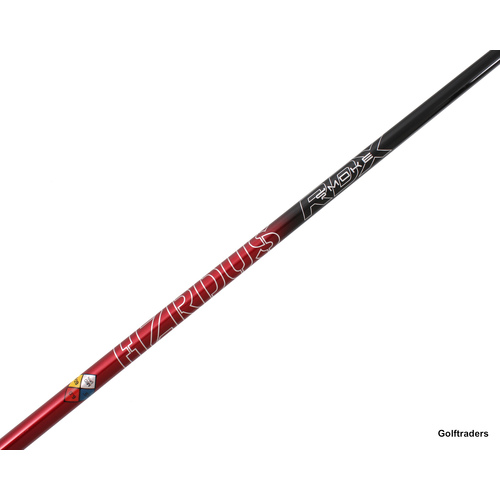 HZRDUS SMOKE RDX RED WOOD SHAFT 60 GRAM STIFF FLEX + ADAPTER & GRIP NEW SH5784