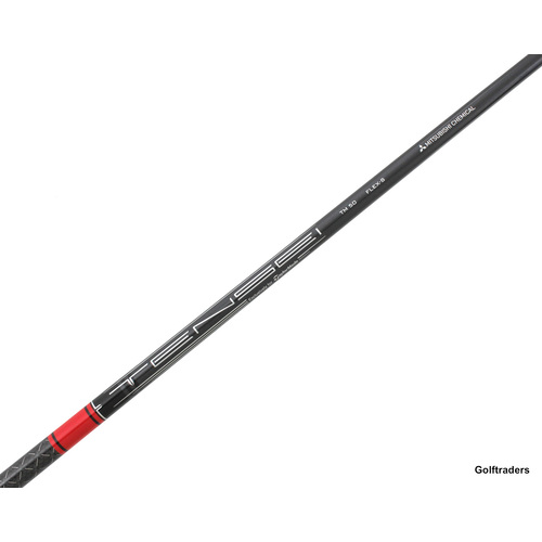 TENSEI TM50 RED WOOD SHAFT 57 GRAM STIFF + ADAPTER & GRIP NEW SH5803