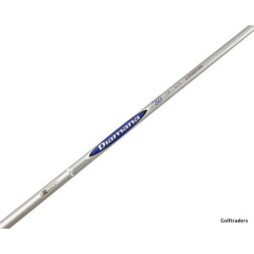 DIAMANA S+ BLUE HYBRID SHAFT 79 GRAM REGULAR FLEX + ADAPTER & GRIP NEW SH5828