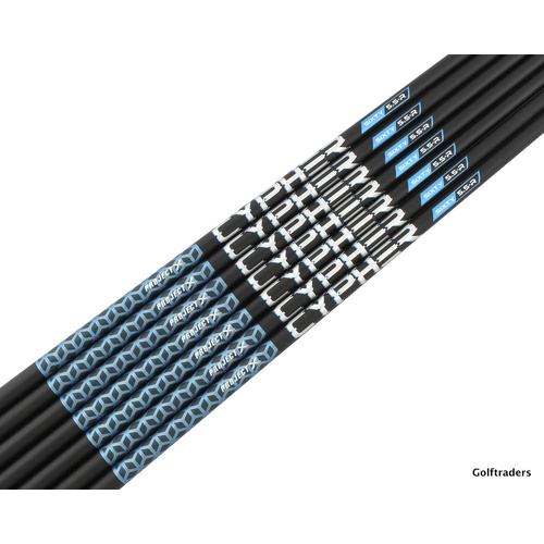 CYPHER BLUE SIXTY GRAPHITE IRON SHAFT SET 74 GRAM REGULAR FLEX .370 TIP SH5832